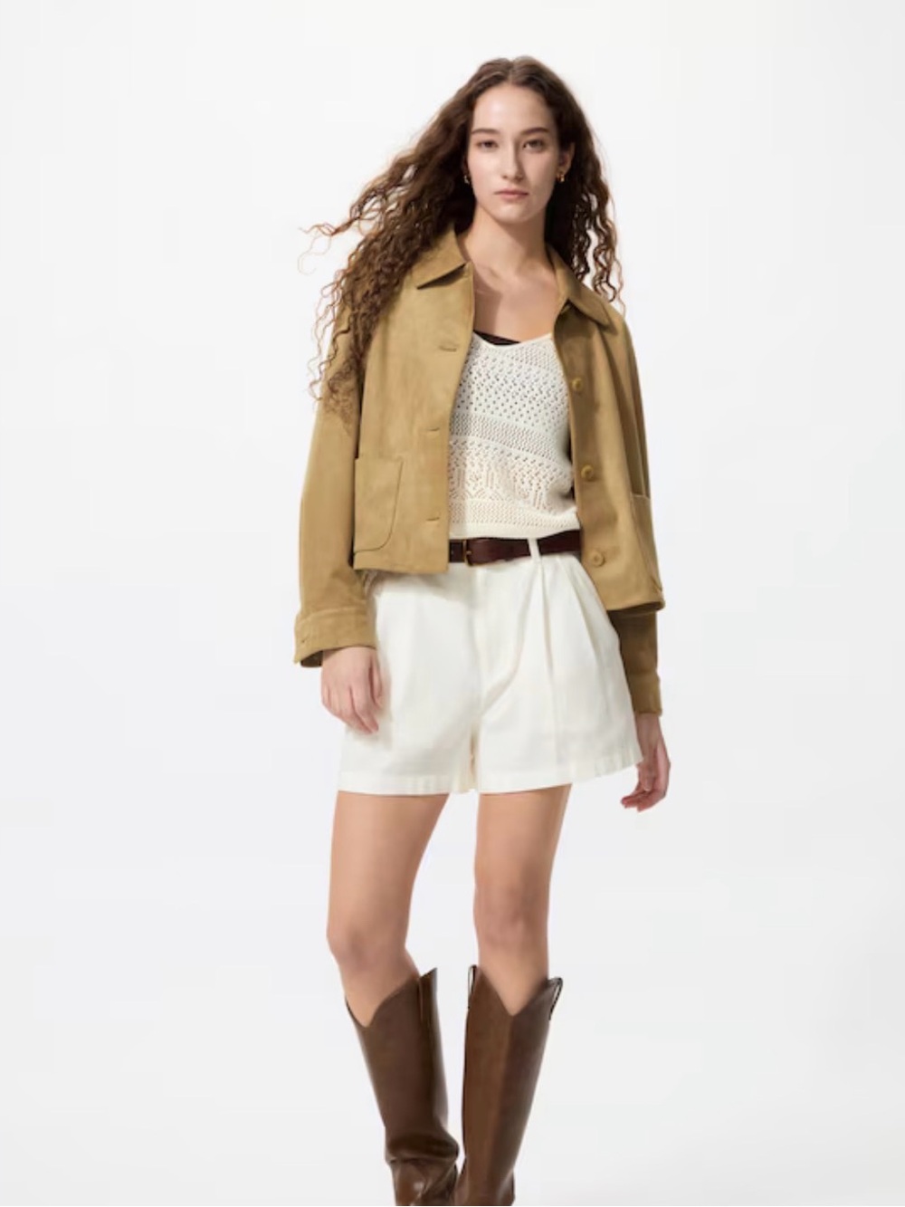 Uniqlo Soft Brushed Short Jacket - Picture 2 of 6